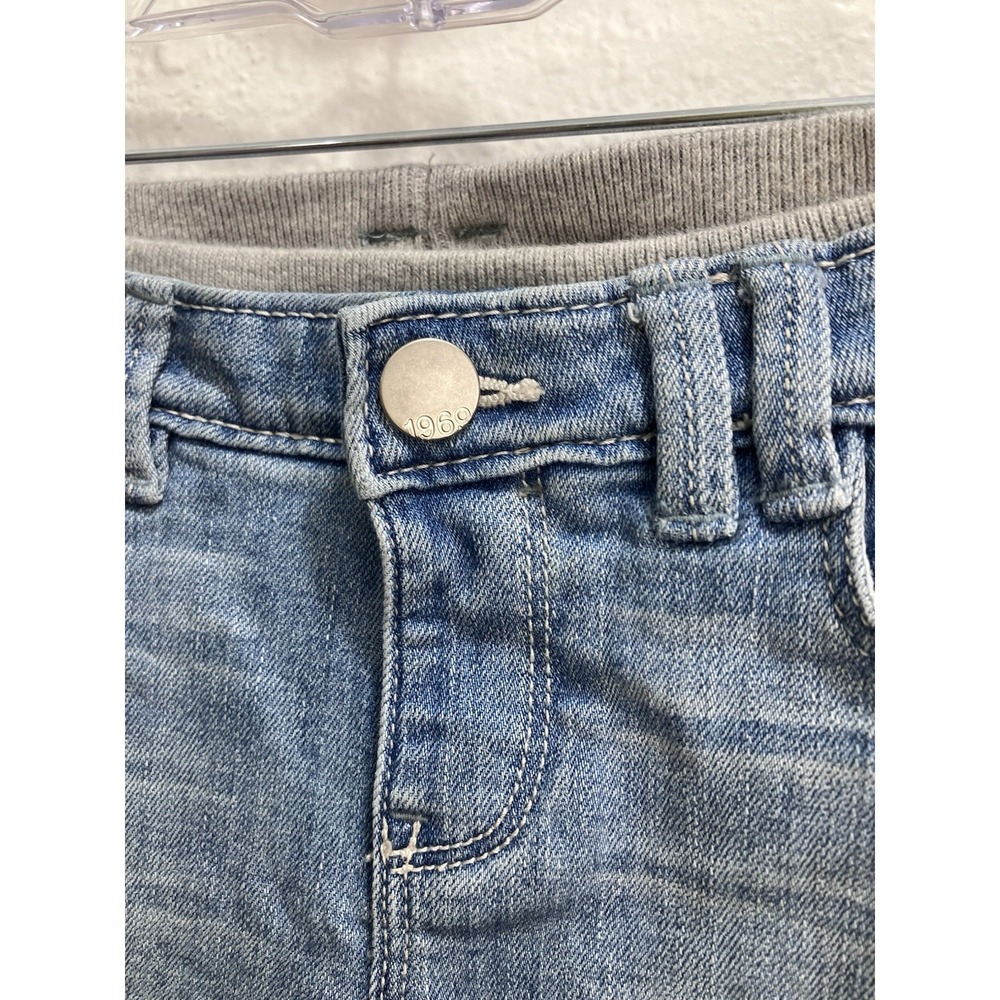 2013 GAP 1969 Denim Toddler Girl Size 5T Lined Jeans Playdate Straight Style - Picture 3 of 9